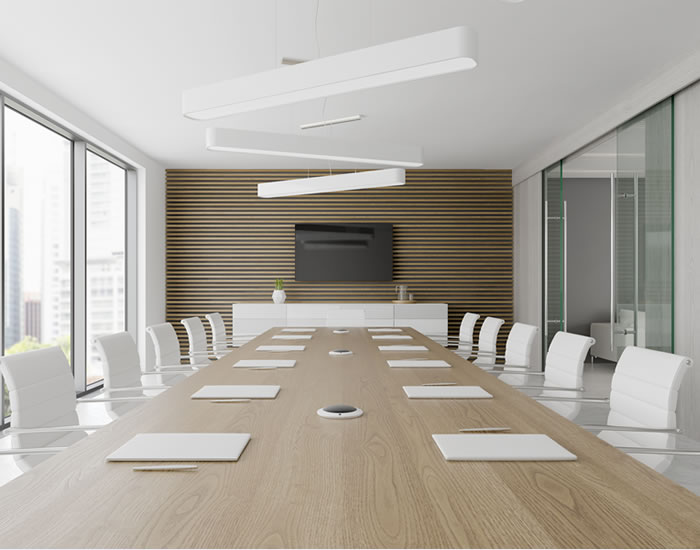 Sala riunioni per presentazioni e meeting aziendali